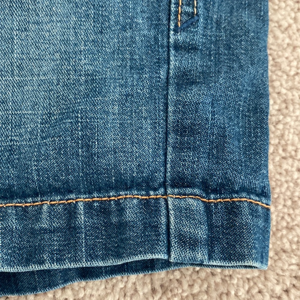 denim jean shorts size 12 low rise old navy - Picture 8 of 8